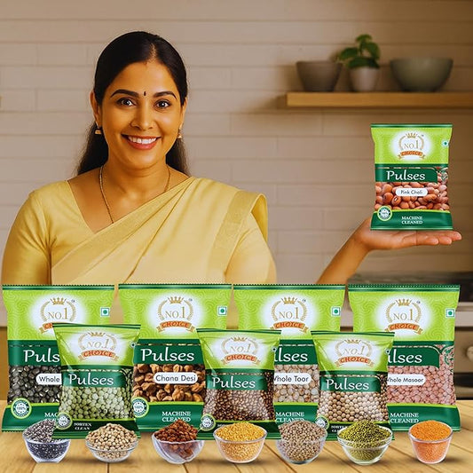 NO.1 CHOICE Kala Chana Desi | 100% Natural & Unpolished Black Chickpeas | High Protein & Fiber-Rich Healthy Legume | Ideal for Curries, Boiled Snacks, Salads & Daily Nutrition
