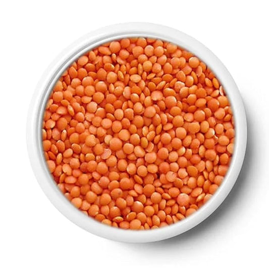 NO.1 CHOICE Masoor Dal Unpolished Red Lentils, High in Protein & Fiber, Gluten-Free, Ideal for Indian Cooking