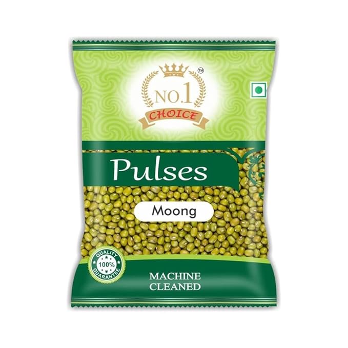 NO.1 CHOICE Whole Green Moong (Sabut Moong) | Rich in Antioxidants, Enhances Immunity, High Protein | Unpolished & Natural