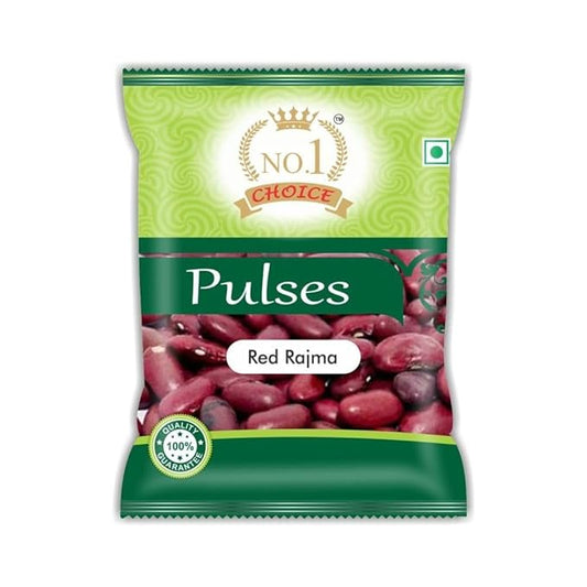 NO. 1 CHOICE Premium Red Rajma | Bold & Uniform Grains | Unpolished, Protein Rich & Iron-Rich | Soft Creamy Fast Cooking Red Kidney Beans for Rajma Chawal, Curries & Mexican Dishes