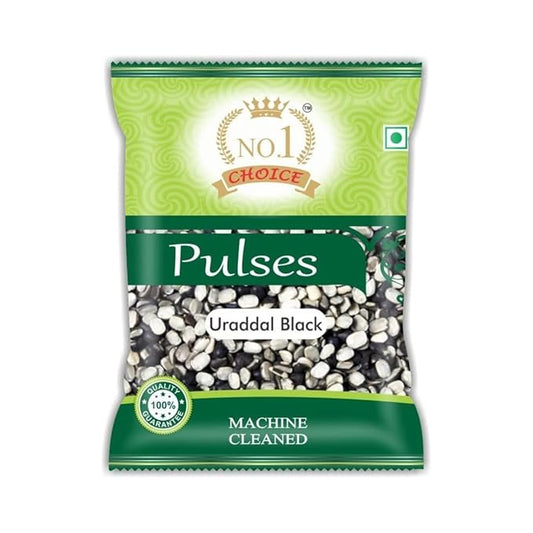NO.1 CHOICE Black Urad Split/Chilka | Unpolished Kali Urad Dal | Protein-Rich & Natural | High Fiber & Iron | Ideal for Dal Makhani, Idli, Dosa & Traditional Indian Recipes