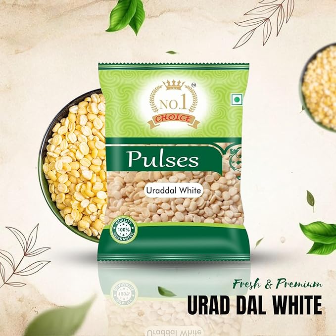 NO.1 CHOICE Premium Urad Dal White Unpolished High Protein & Fiber | Idli, Dosa & South Indian Cooking
