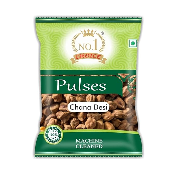 NO.1 CHOICE Kala Chana Desi | 100% Natural & Unpolished Black Chickpeas | High Protein & Fiber-Rich Healthy Legume | Ideal for Curries, Boiled Snacks, Salads & Daily Nutrition