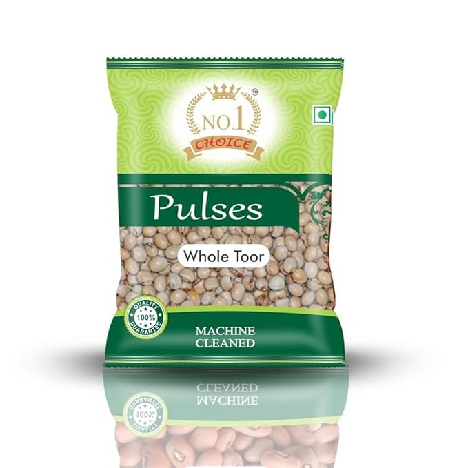 NO.1 CHOICE Toor Whole | Natural & Fresh Arhar Dal | Protein-Rich & Easy to Cook | No Preservatives | Ideal for Traditional Dal, Sambhar, Khichdi & Everyday Indian Recipes